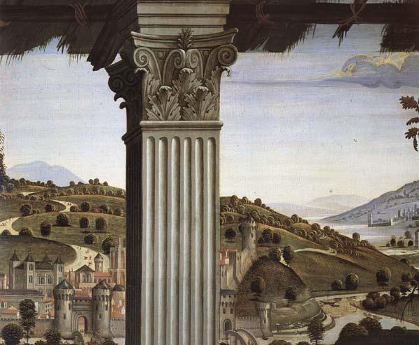 Domenicho Ghirlandaio Details of Anbetung der Hirten oil painting picture